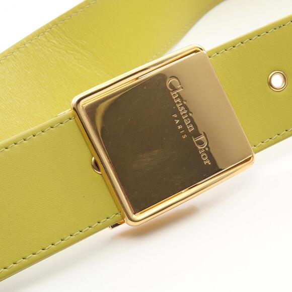 CHRISTIAN DIOR Green Leather Shoulder Bag - Picture 10 of 12